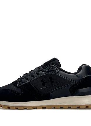 Чоловічі кросівки under armour essential runner black beige