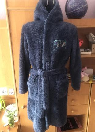 Халат теплий мягусенький 10-11 років 146 см. primark.