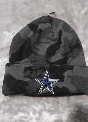 New era (l) dallas cowboys camo hat nfl шапка