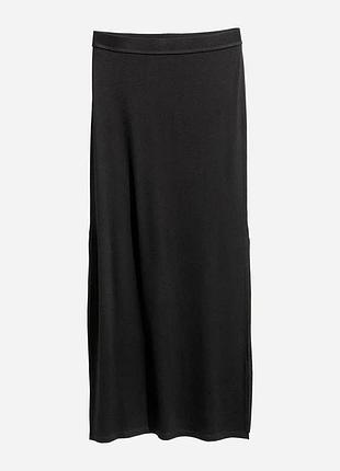 Черная юбка h&m