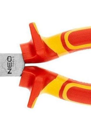 Плоскогубці вигнуті neo tools 160 мм червоний (01-227)