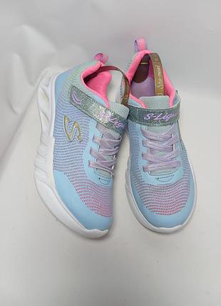 Кроссовки skechers flicker flash - 303700l - nvmt для девочки