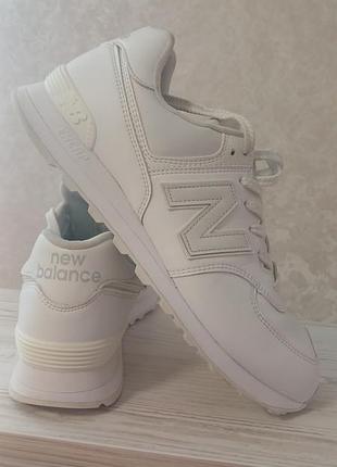 Оригинал! кожаные new balance 574 (ml574sna) 45.5 размер (us 11.5)