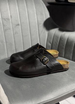 Чоловічі тапки типу birkenstock сабо клоги