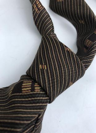 Вінтаж,шовкова краватка,краватка,люкс бренд,balenciaga,3 фото
