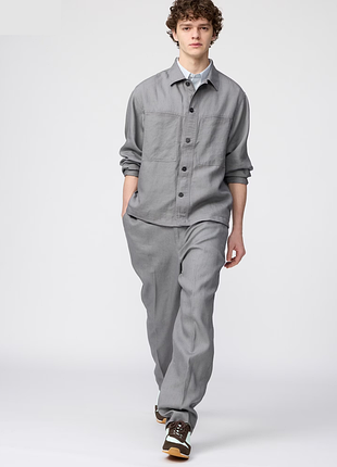 Брюки льняные uniqlo (482933)