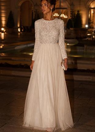 Asos bridal сукня вечірня / випускний / дружка/ наречена
