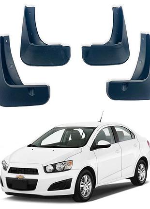 Бризговики chevrolet aveo t300 2012+ седан