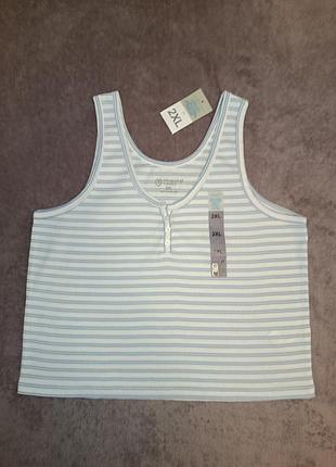 Майка футболка летняя primark,размер xl-2xl нова!