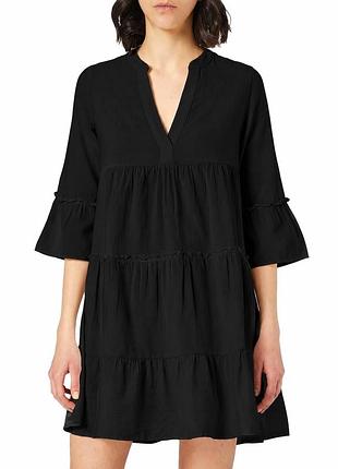 Сукня жіноча vero moda чорна бавовняна сукня л