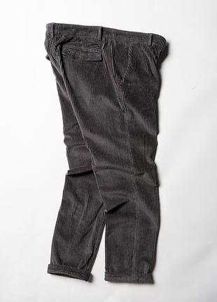 40weft corduroy velver trousers chino pants grey [pmh017214]