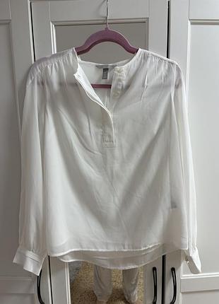 Блуза жіноча біла h&m