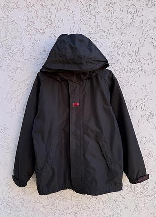 Куртка helly hansen оригінал чорна вітровка спортивна хеллі хансен