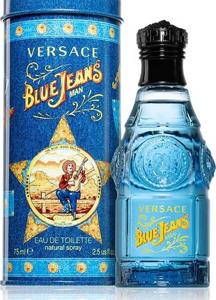 Туалетна вода чоловіча versace blue jeans