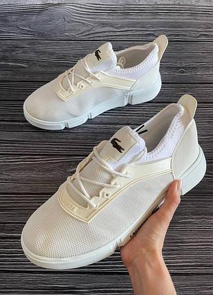 Кроссовки lacoste с нюансом