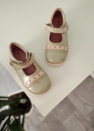 Кожаные туфельки р.22, стелька 14