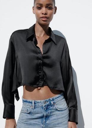 Блуза укорочена zara