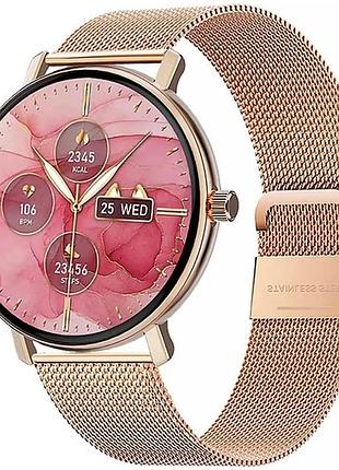 Смарт-часы wiwu sw07 smart sports watch (call version) gold