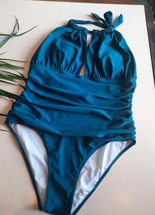Красивий суцільний купальник розмір l/xl