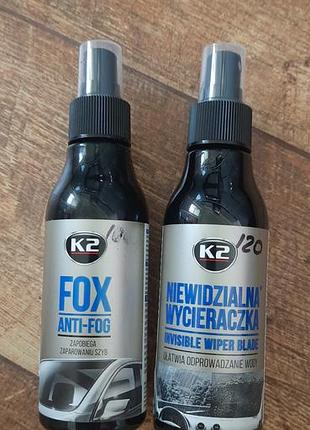 K2 anti fog средство от запотевания и очищения пятен