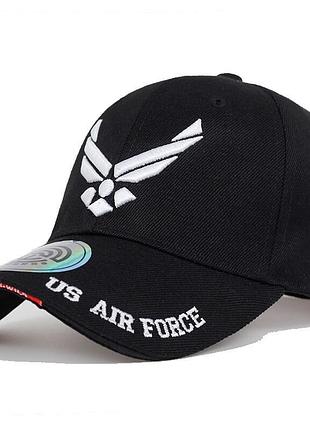 Військова кепка narason чорного кольору з лого u.s air force