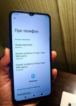 Телефон смартфон redmi a1 (black) 2