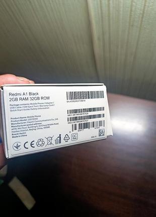 Телефон смартфон redmi a1 (black) 9