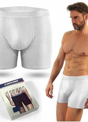 Трусы мужские боксеры cougar sesto senso черный, xxl