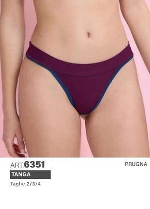 Трусики танга jadea 6351 заказ от 3 шт