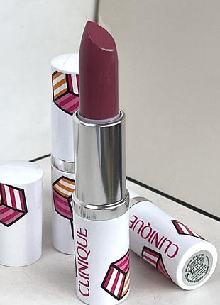 Оригінал.  clinique помада для губ pop lip colour + primer 👉🏻відтінок 14 plum pop вага 3,9 г