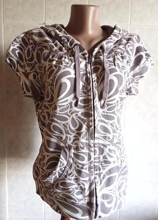 Zip up hoodie — нм — камбоджі. худі з коротким рукавом, класний! р. l