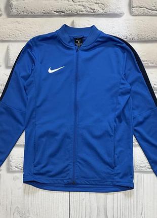 Спортивна кофта nike синя з блискавкою, розмір m