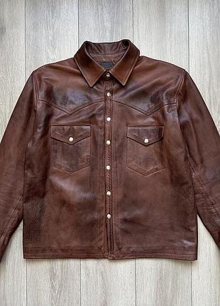 Шкіряна куртка naya leather (xxl)