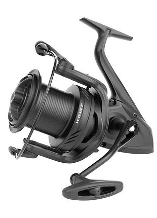 Карповая катушка sonik kraft 14000 long cast, 45 мм шпуля, quick-torque drag, worm shaft, 6+1 подшипников