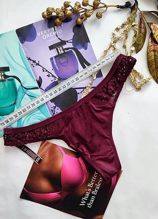 Трусики стринги victoria's secret s 36