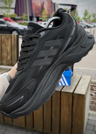 Кроссовки adidas track suite pro, черные (весна-лето)