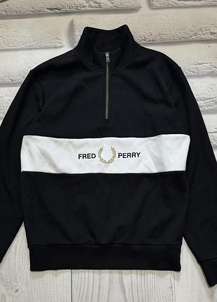 Світшот  чорний  fred perry