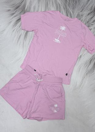 Жіночий костюм puma s 36 шорти футболка