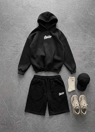 Чоловічий комплект stussy в чорному кольорі