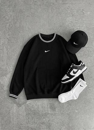 Чоловічий світшот nike в чорному кольорі