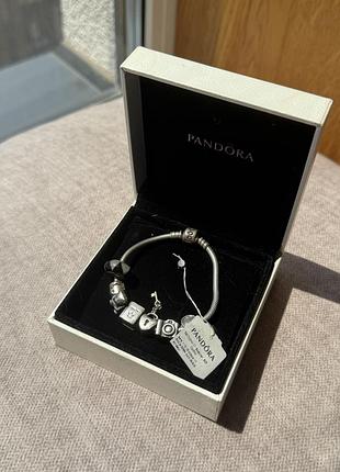 Браслет pandora пандора , срібло , оригінал