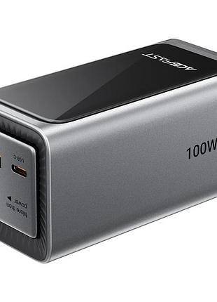 Портативний зп power bank acefast m33 100w 20000 mah metal gray