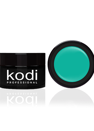 Гель краска для ногтей kodi 4 мл No52 бирюзово-зеленая 20030278