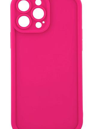 Чохол shock case для apple iphone 13 pro max бампер силіконовий колір рожевий