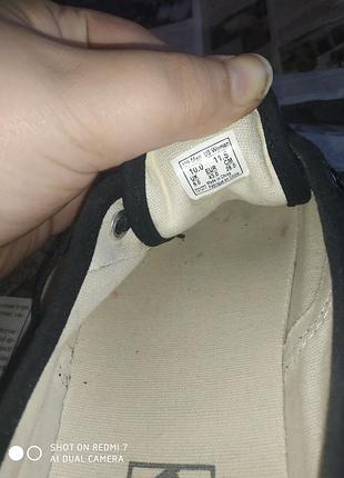 Черные кеды vans authentic black/black 43 для скейтеров 8