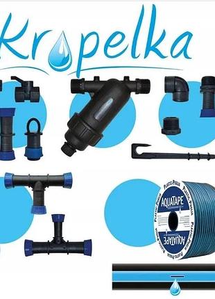 Крапельний полив 6м2 krоpelka для теплиці