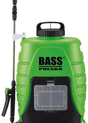 Обприскувач ранцевий акумуляторний 18 л bass polska 8631