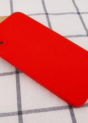 Чехол silk square full camera protective (aa) no logo для apple iphone x / xs (5.8") красный / red 2