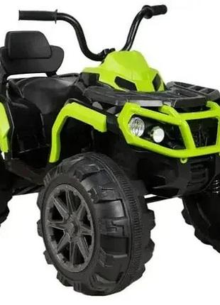 Аккамуляторный детский электроквадроцикл volso vs1288g2, зелёный
