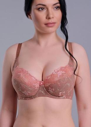 Бюстгальтер diorella 34929d ( коричневый 85d )